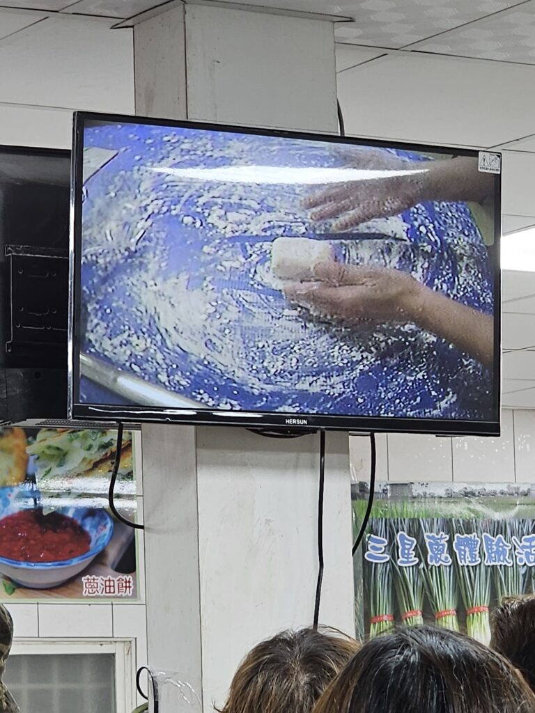 Hands on workshop for scallion pancake