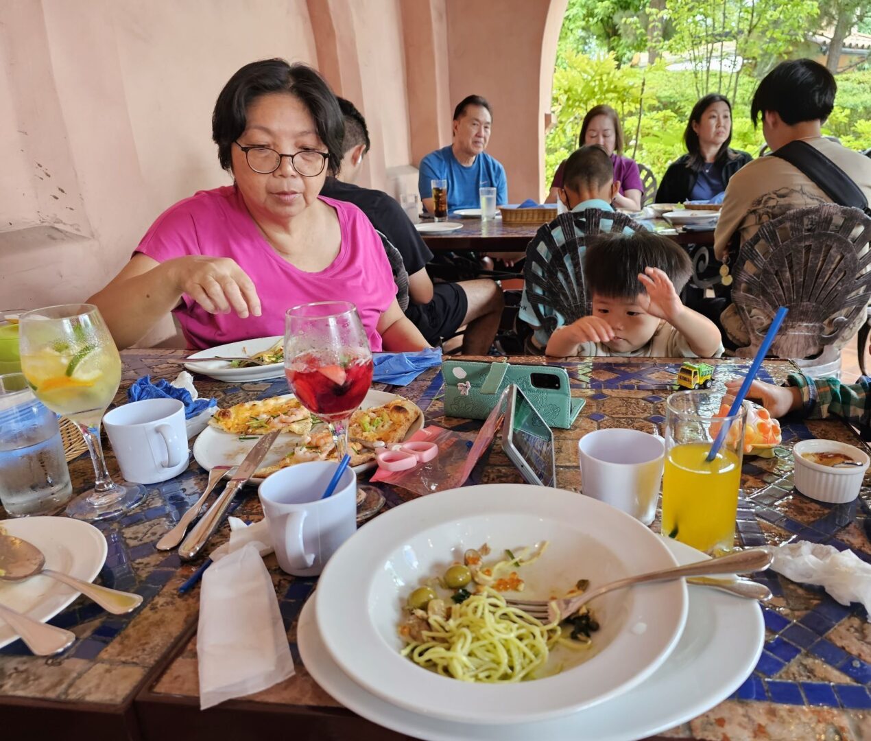 Azzurra di Capri, lunch