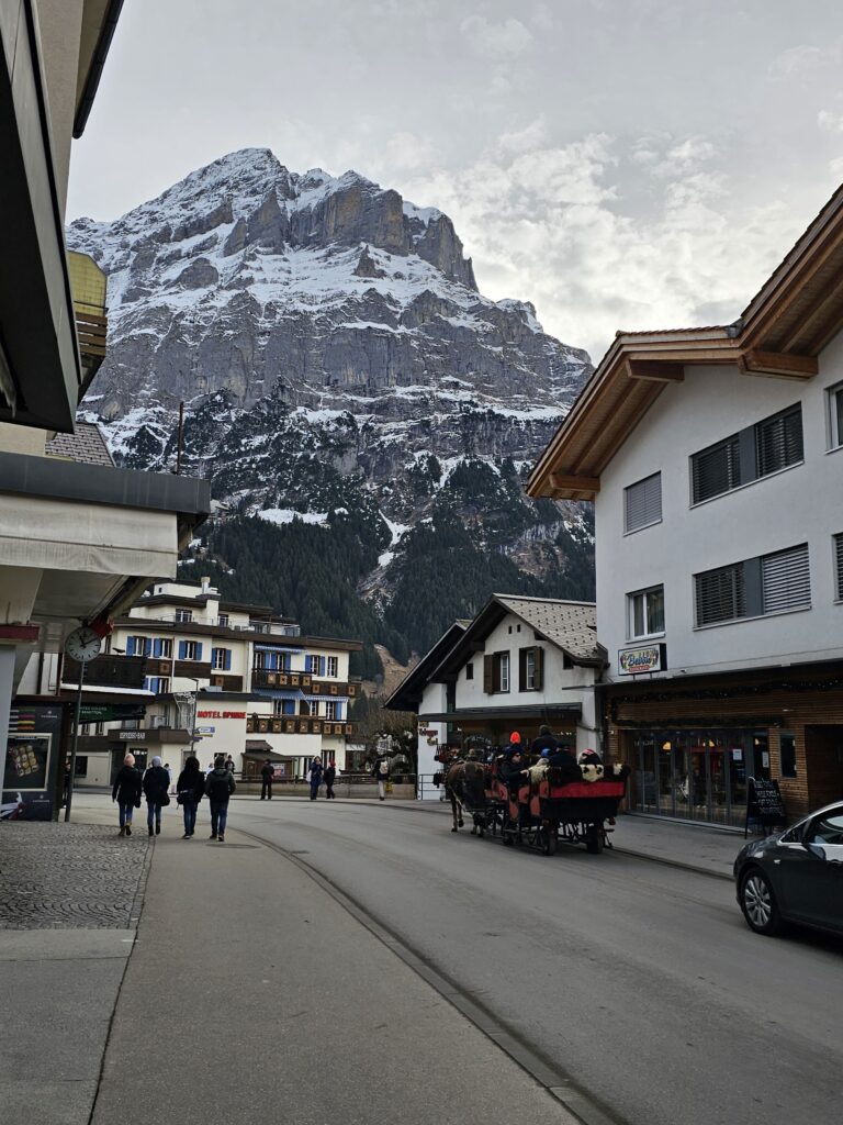 Grindelwald Town Day View