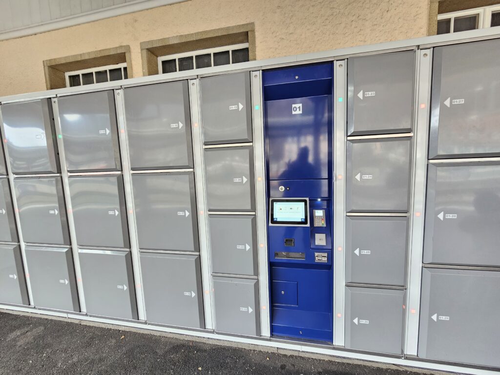 Locker at Switzerland Train station