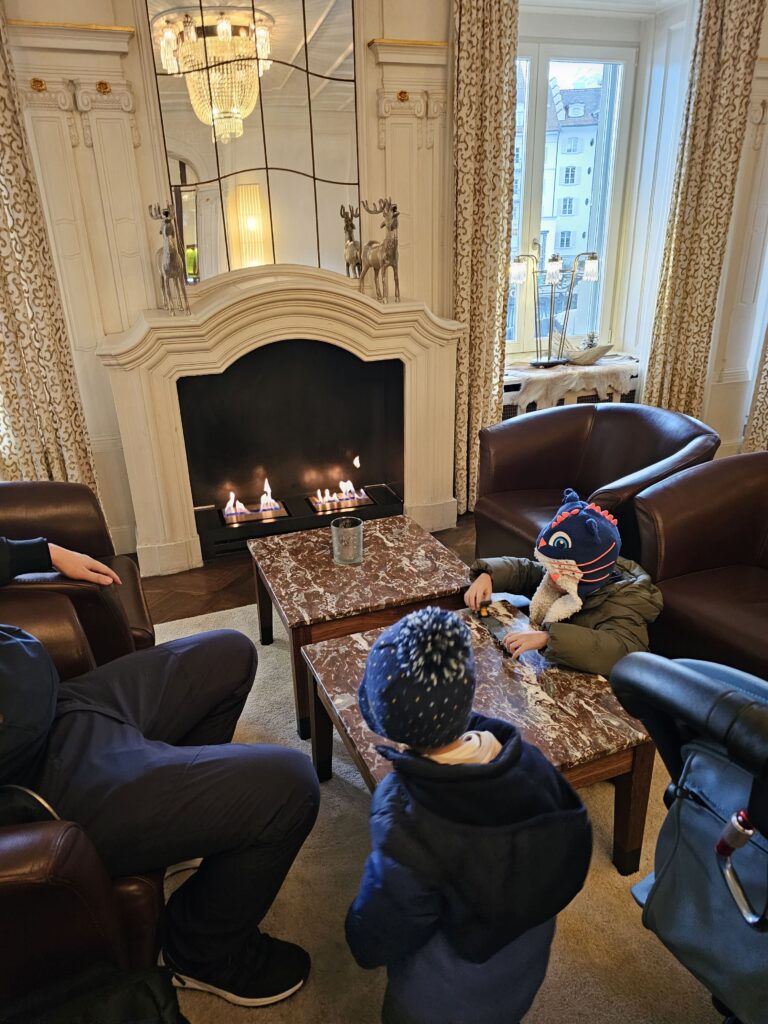 Lobby of Hotel Des Balance