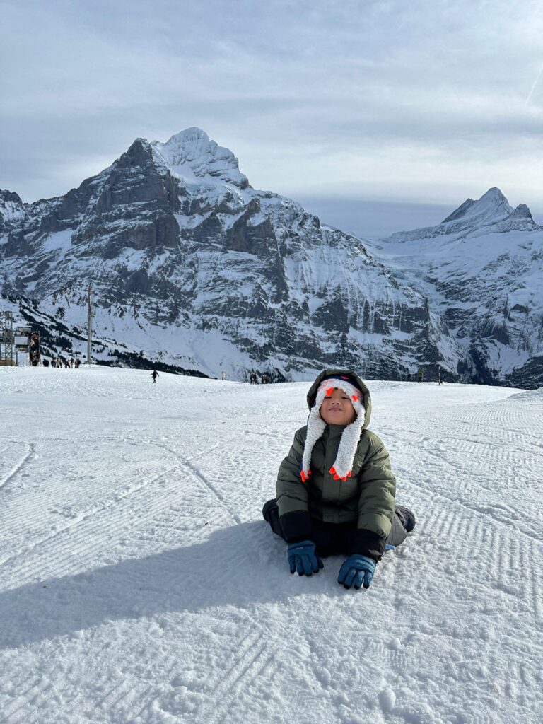 Hengboi in the snow