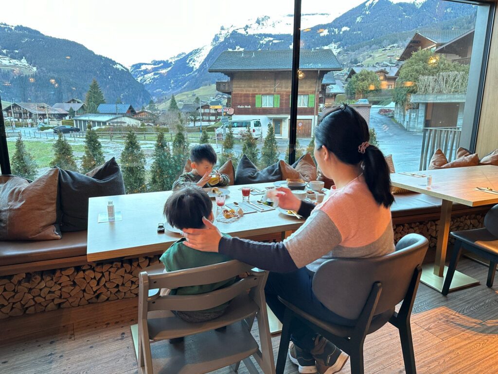 Breakfast at Hotel Glacier