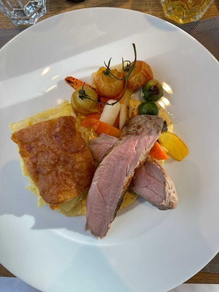 3 course meal on board Lake Lucerne Cruise