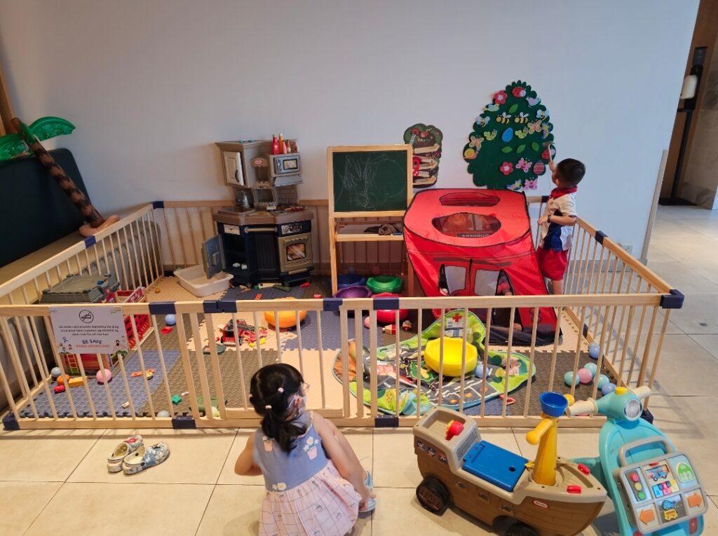 Kids area at Together and Co Family Buffet at Hilton Garden Inn