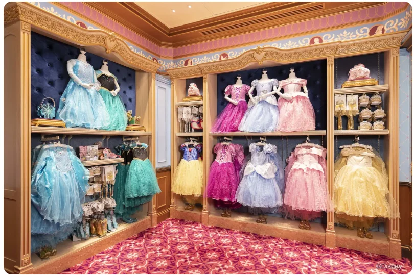 Bibbidi Bobbidi Boutique Disney Princess Transformation
